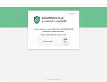 Tablet Screenshot of jefftaylors.co.uk